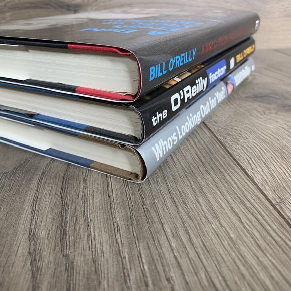 Bill O'Reilly HC Lot Of 3 Books - Factor, Who’s Looking Out…, A Bold Fresh Piece - Picture 5 of 12